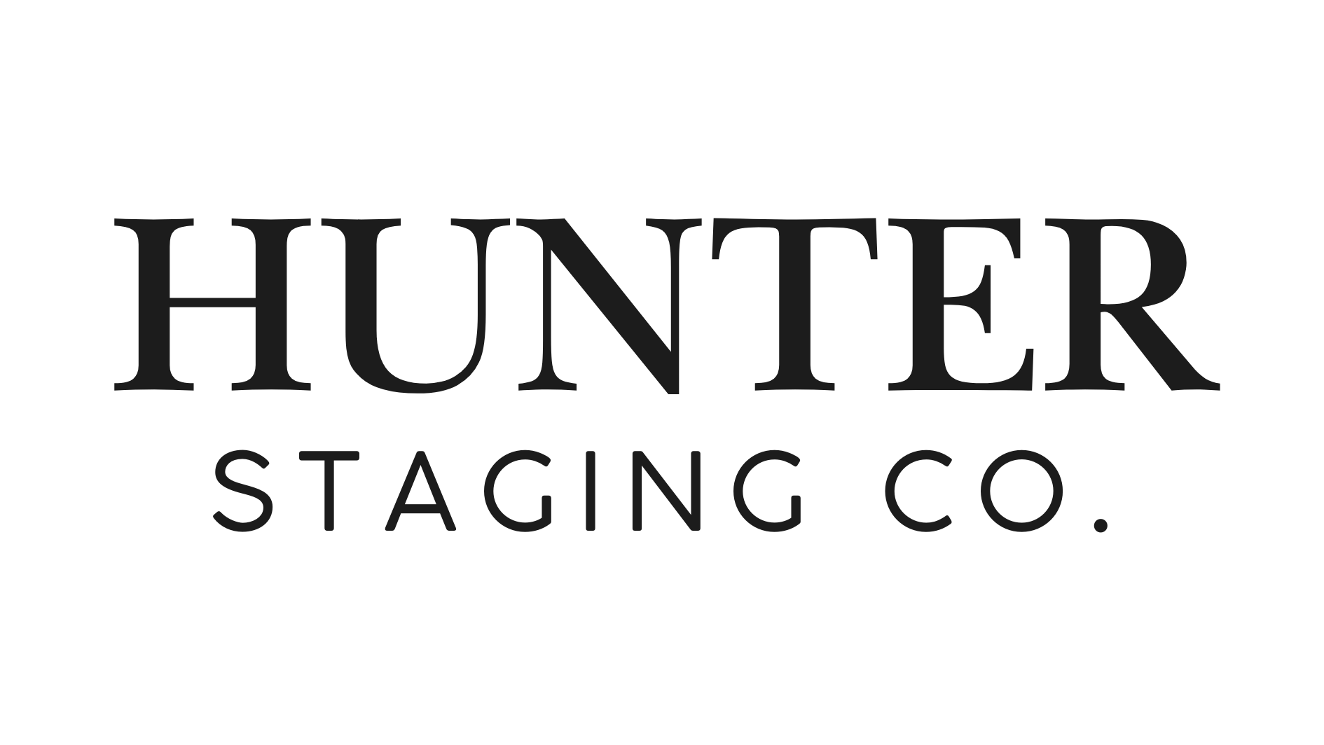 The Hunter Staging Co. Newcastle, Maitland, Hunter Valley, Lake Macquarie, Port Stephens and Central Coast logo,